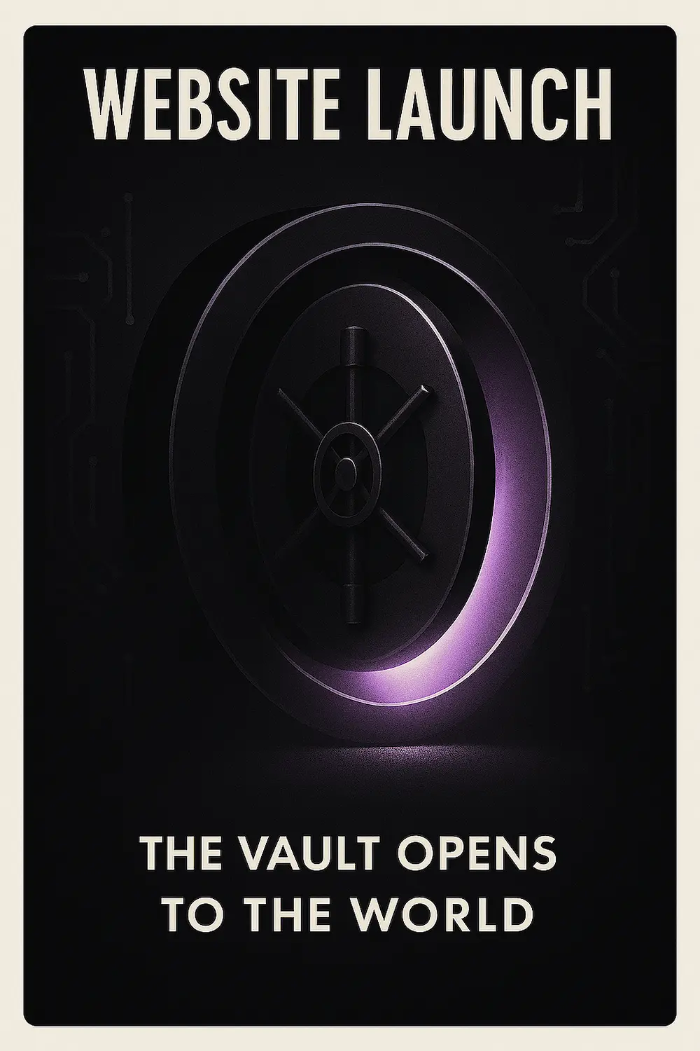 Website Launch — The vault opens to the world